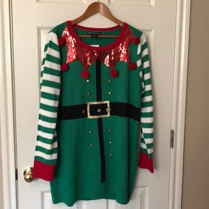 Us sweaters Ugly Christmas sweater elf size XL